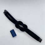Kit Porta-Guardanapo Azul Marinho – Modelo Nó Infinito | Edição Limitada