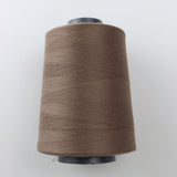 Marrom amêndoa (145) - Linha de Pesponto 5000m Ffilotex Fio 80 Poliéster