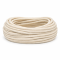 Corda Trançada com alma 7mm Cru 1kg  (50 metros)