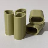 VERDE ABACATE -Tubete de Acabamento Corda | 5mm, 6mm e 7mm | Kits com 10, 30, 50 ou 100 unidades