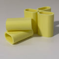 AMARELO -Tubete de Acabamento Corda | 5mm, 6mm e 7mm | Kits com 10, 30, 50 ou 100 unidades