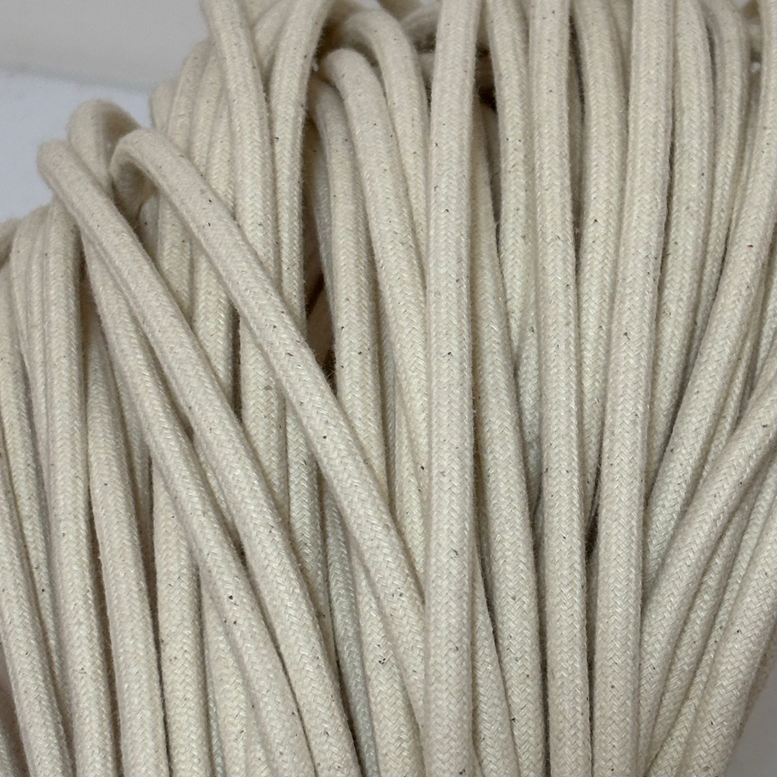 Corda Trançada com alma 5mm Cru 1kg  (70 metros)